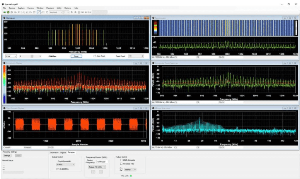 spectrascopert spectrum analyzer software